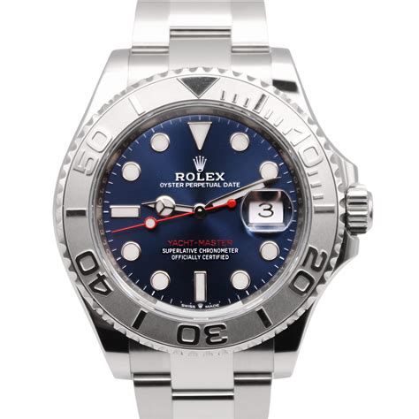 rolex yacht-master blue dial discontinued|rolex yacht master 16622 40mm.